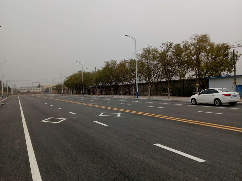 宋元瓷規(guī)劃二路道路、綠化及配套設(shè)施實(shí)景圖